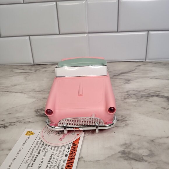Light-Up Pink Cadillac Convertible Car - Picture 2 of 6